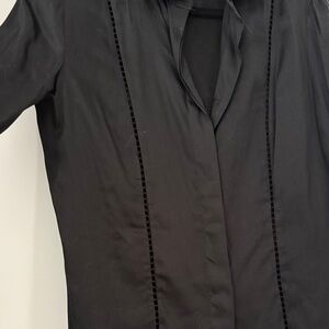 Italian Black Button Down Shirt